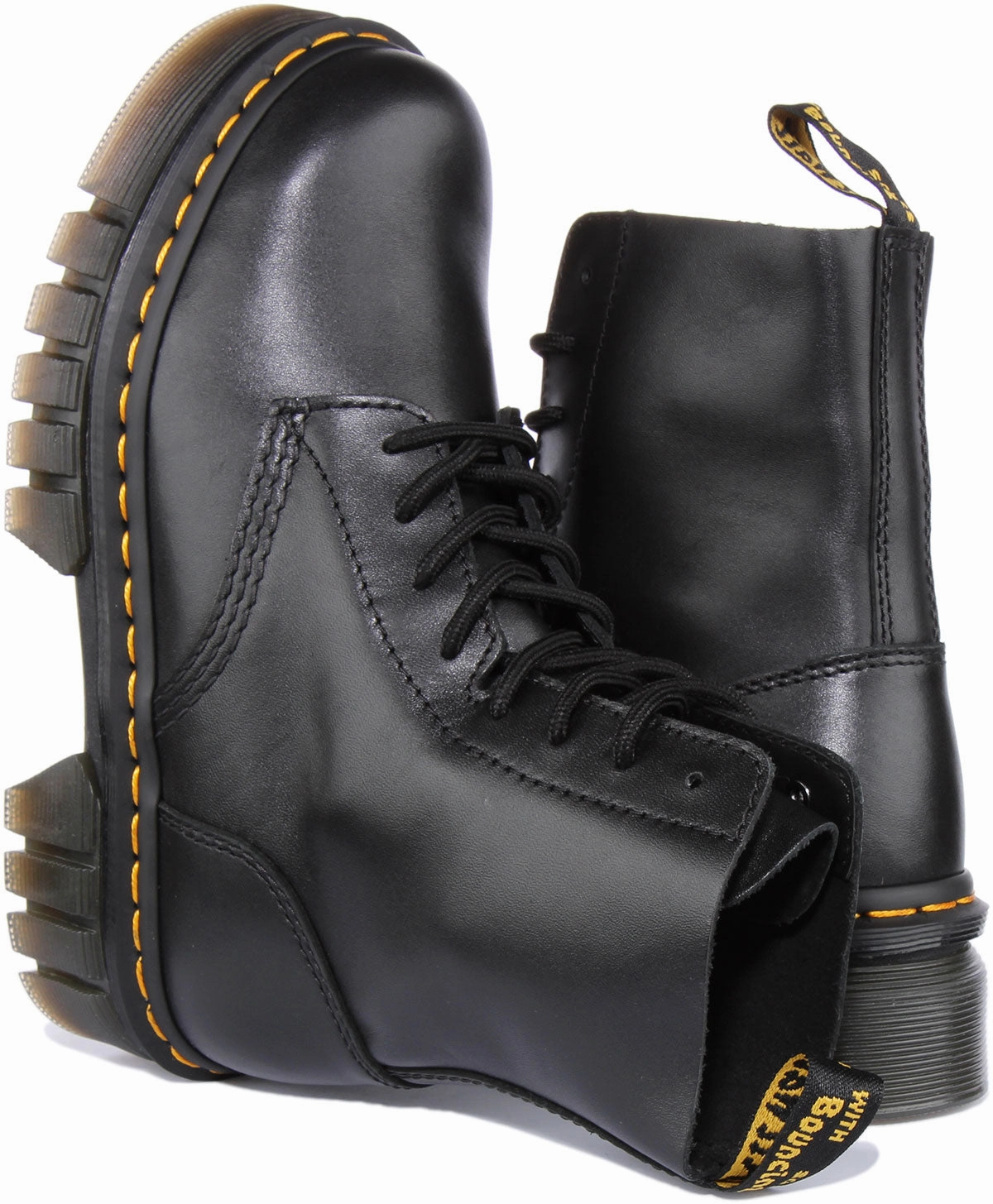 Trail Safety Gear Dr Martens Audrich 8 Eyelet Boot In Black