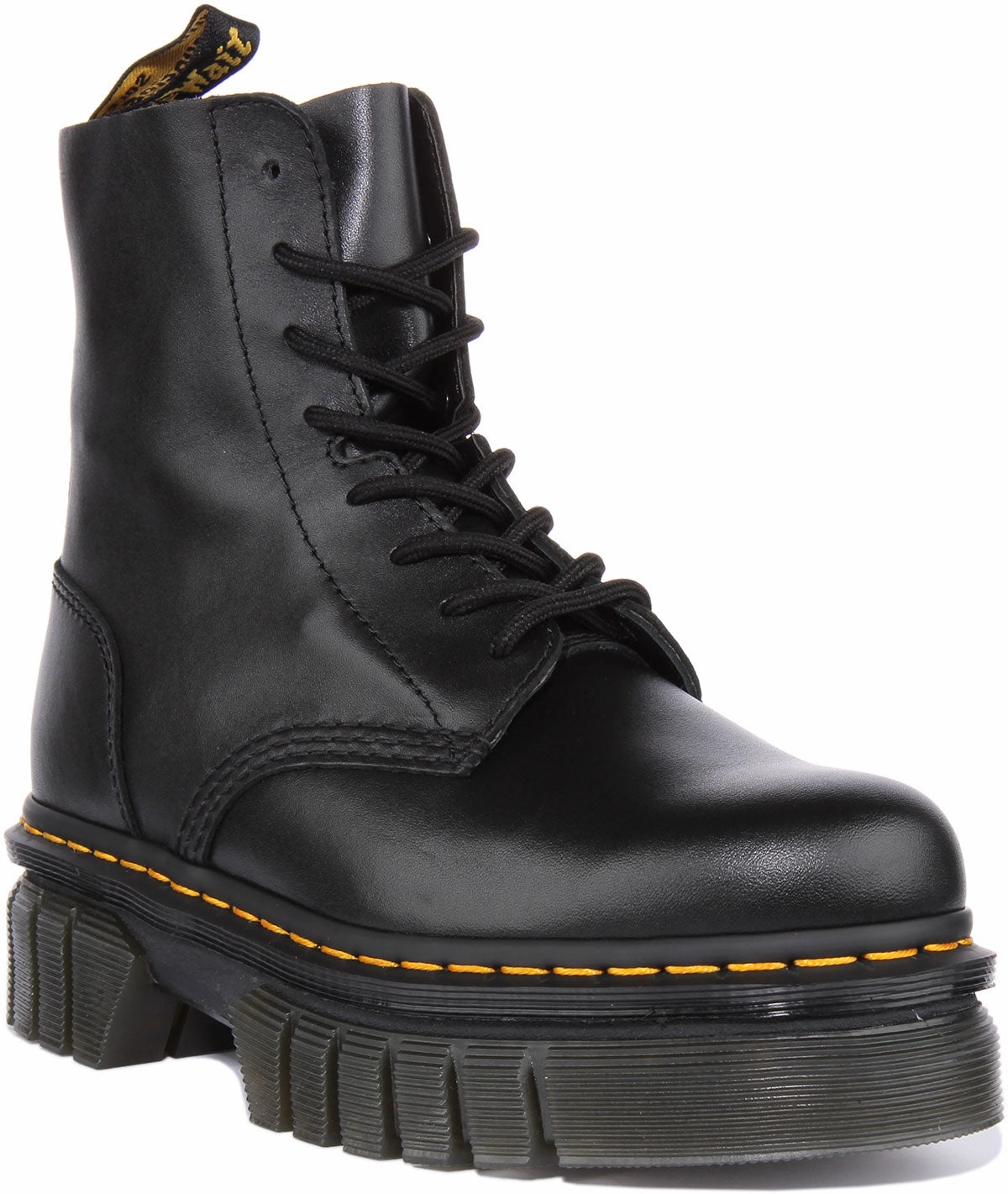 Trail Zone Weather Ready Hiking Dr Martens Audrich 8 Eyelet Boot In Black