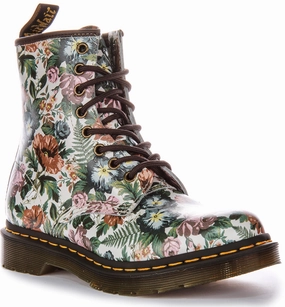 Dr Martens 1460 English Garden In Floral For Women Versatile Hiking Mountain Sport