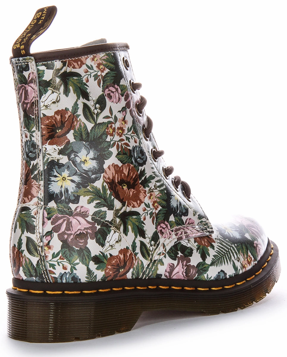 Trail Safety Shoes Dr Martens 1460 English Garden In Floral For Women