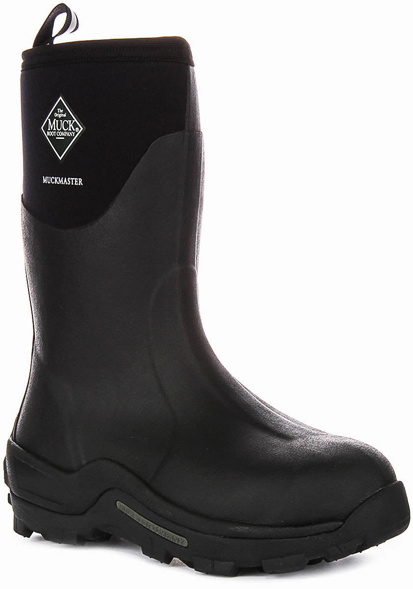 Quick Fit Walk Muck M Muckster Mid Boot In Black For Men