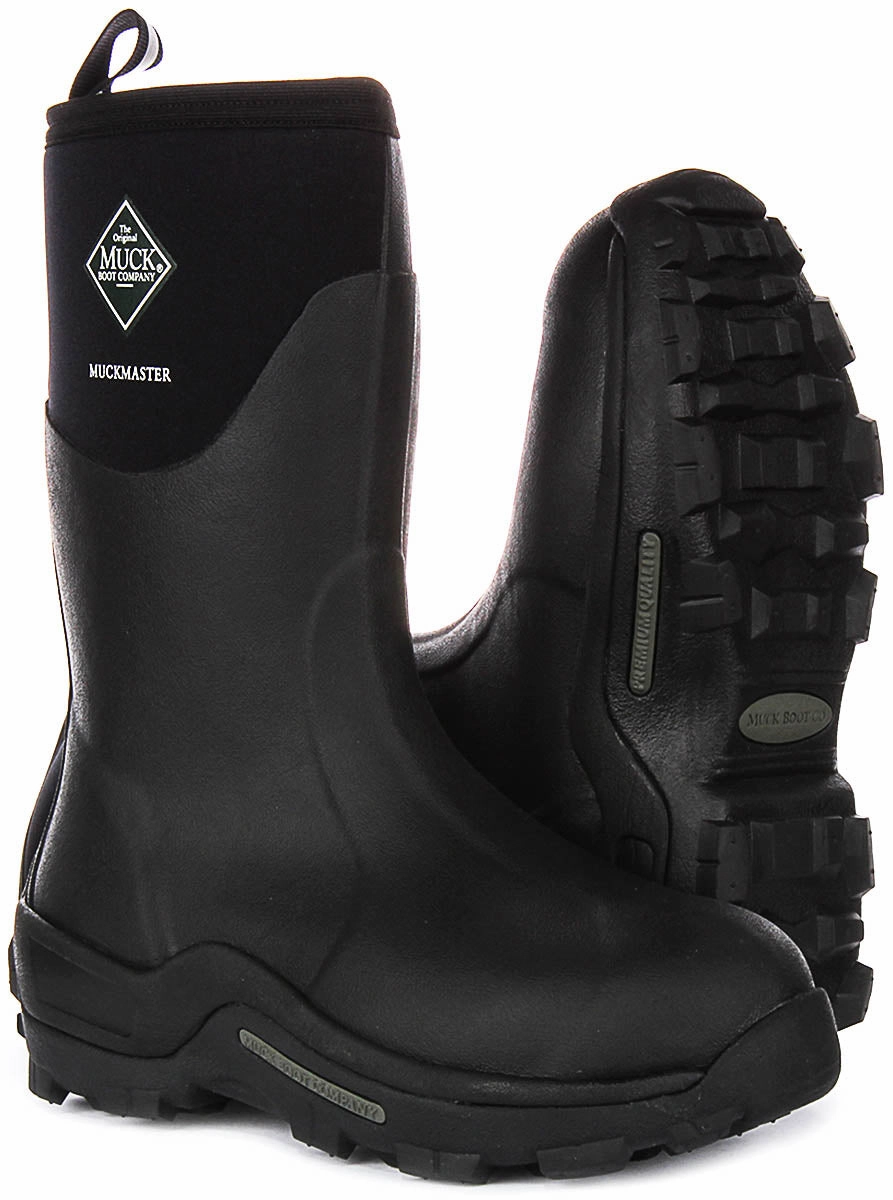 Trail Shield Max Muck M Muckster Mid Boot In Black For Men