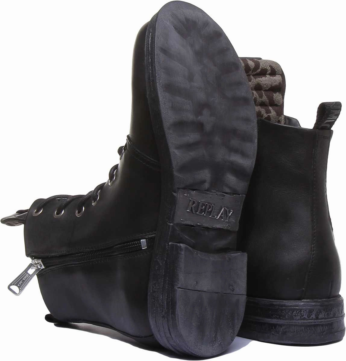 Trail Support Boots Replay Womens Ankle Boots In Black
