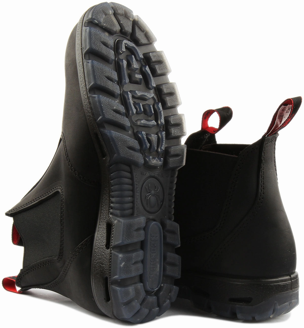 Trail Terrain Gear Red Back Usbbk In Black | Steel Toe