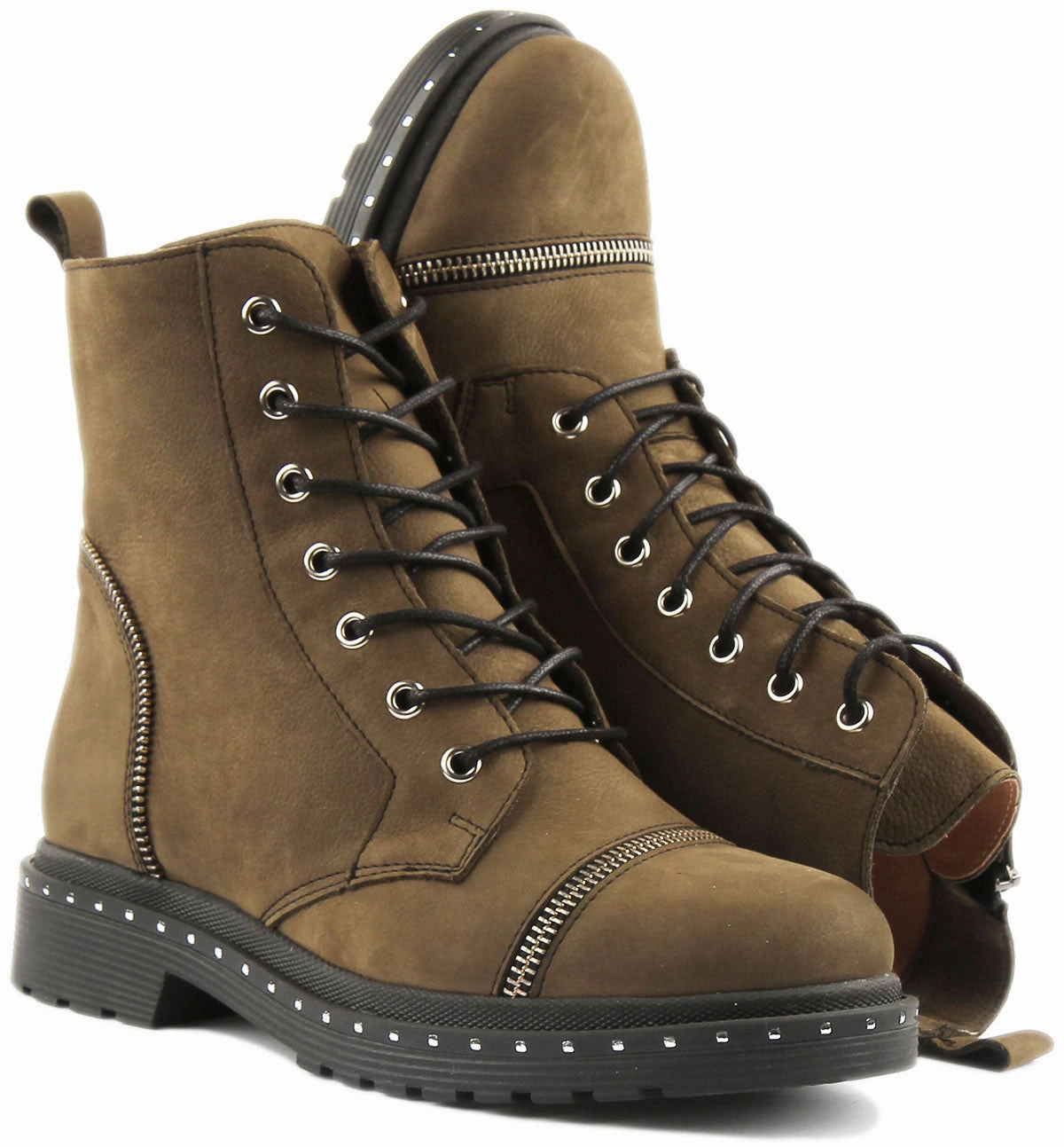 Trail Tough Boots Gear Max Justin Reess England Charlotte In Olive