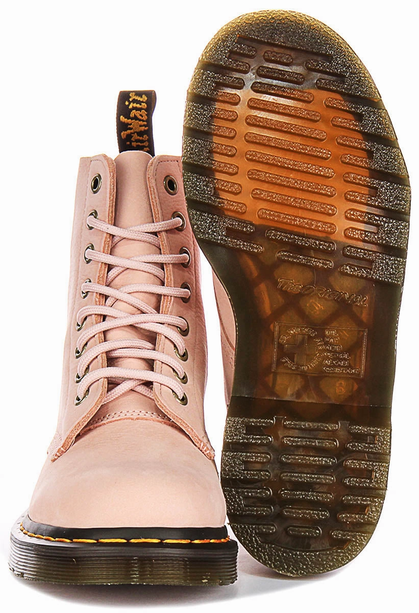 Trail Tough Max Dr Martens 1460 Pascal In Pink