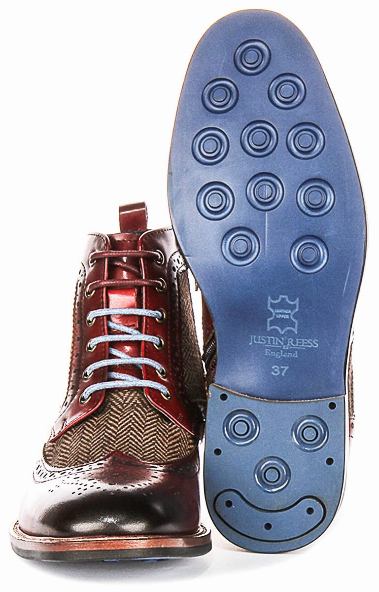 Trail Tough Max Justinreess England Hi Kennedy In Wine For Women