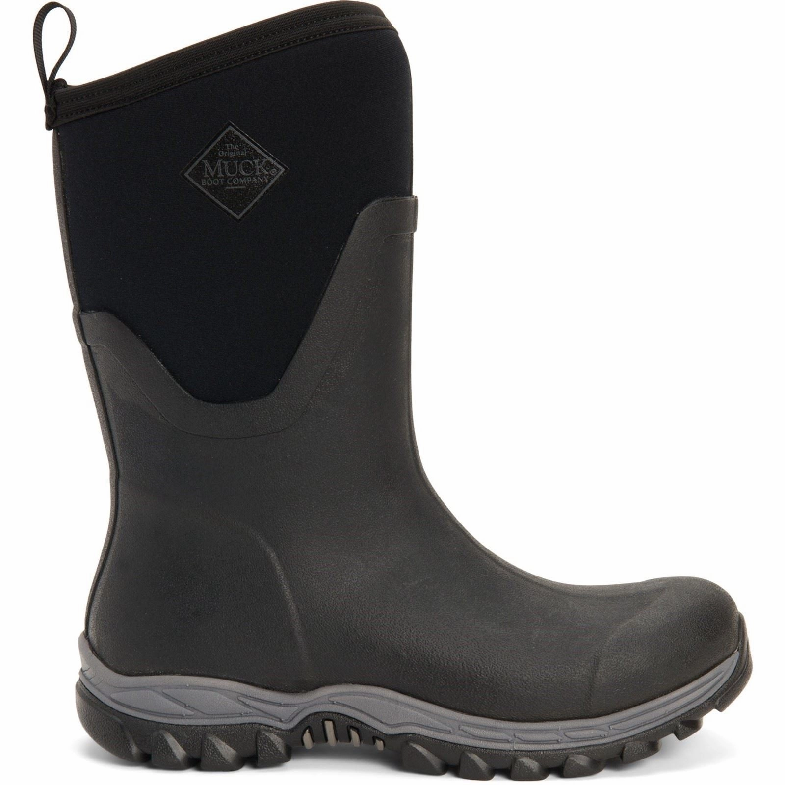 Trail Trekker Muck Boots Arctic Sport Mid Rubber Black Wellington Boots