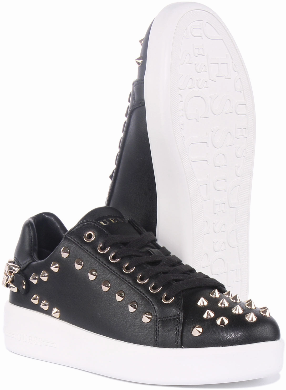 Training Flow Guess Renatta Studd In Black For Women