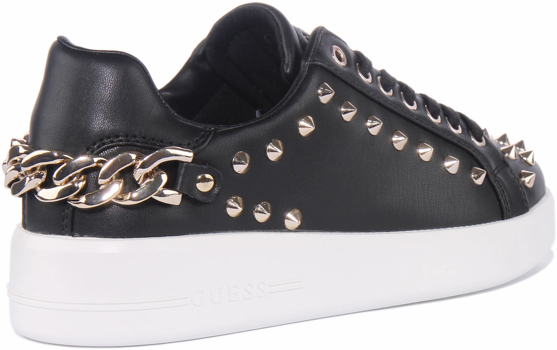 Training Flow Guess Renatta Studd In Black For Women