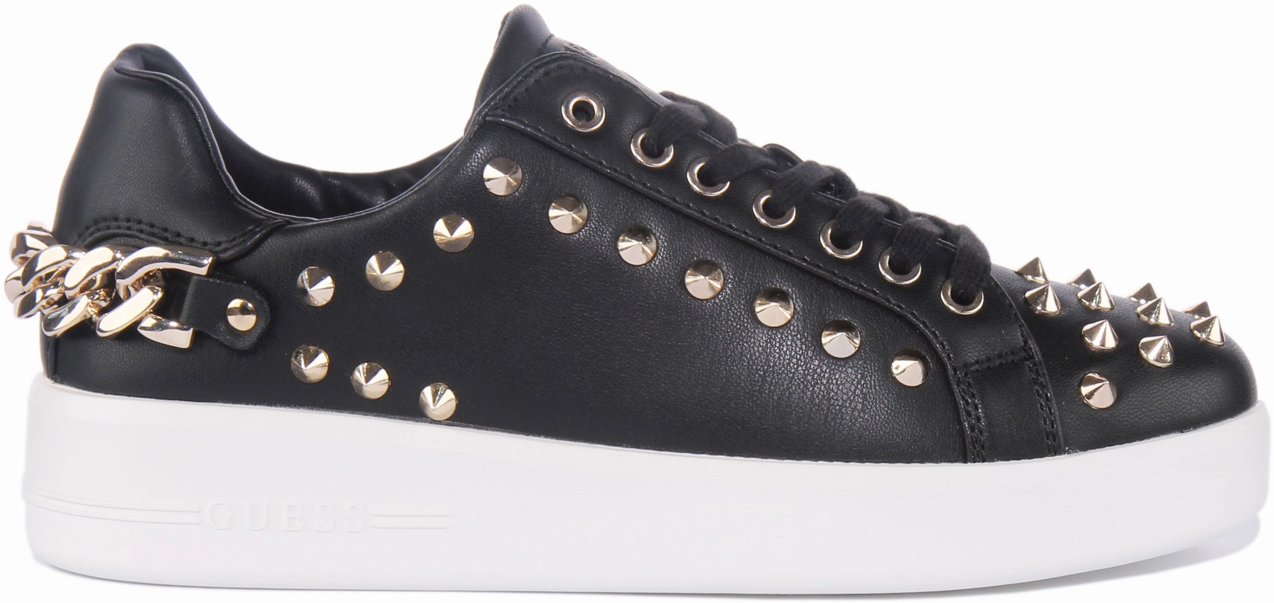 Training Flow Guess Renatta Studd In Black For Women