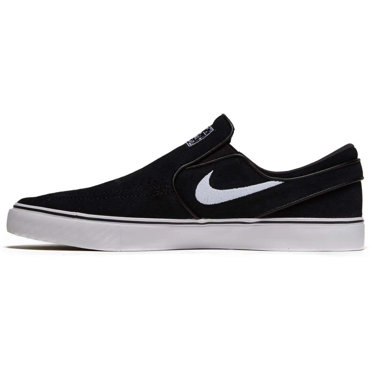 Travel Glide Nike SB Janoski  Slip Shoes - Black/White/Black/Black