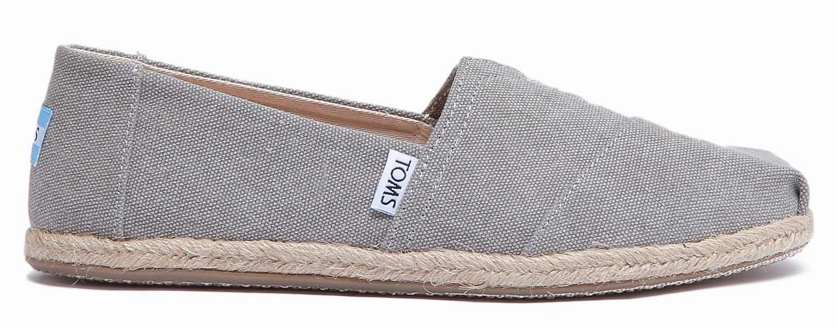 Travel Motion Fit Toms Drizzle Washed In Grey