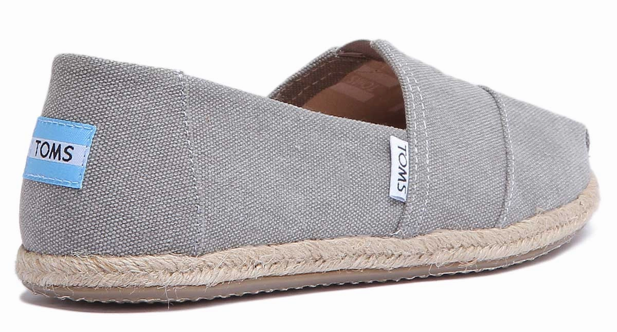 Travel Motion Fit Toms Drizzle Washed In Grey