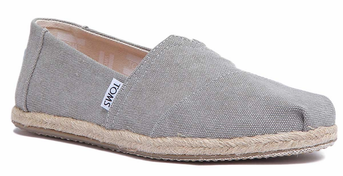 Easy Fit Step In Slip Toms Drizzle Washed In Grey