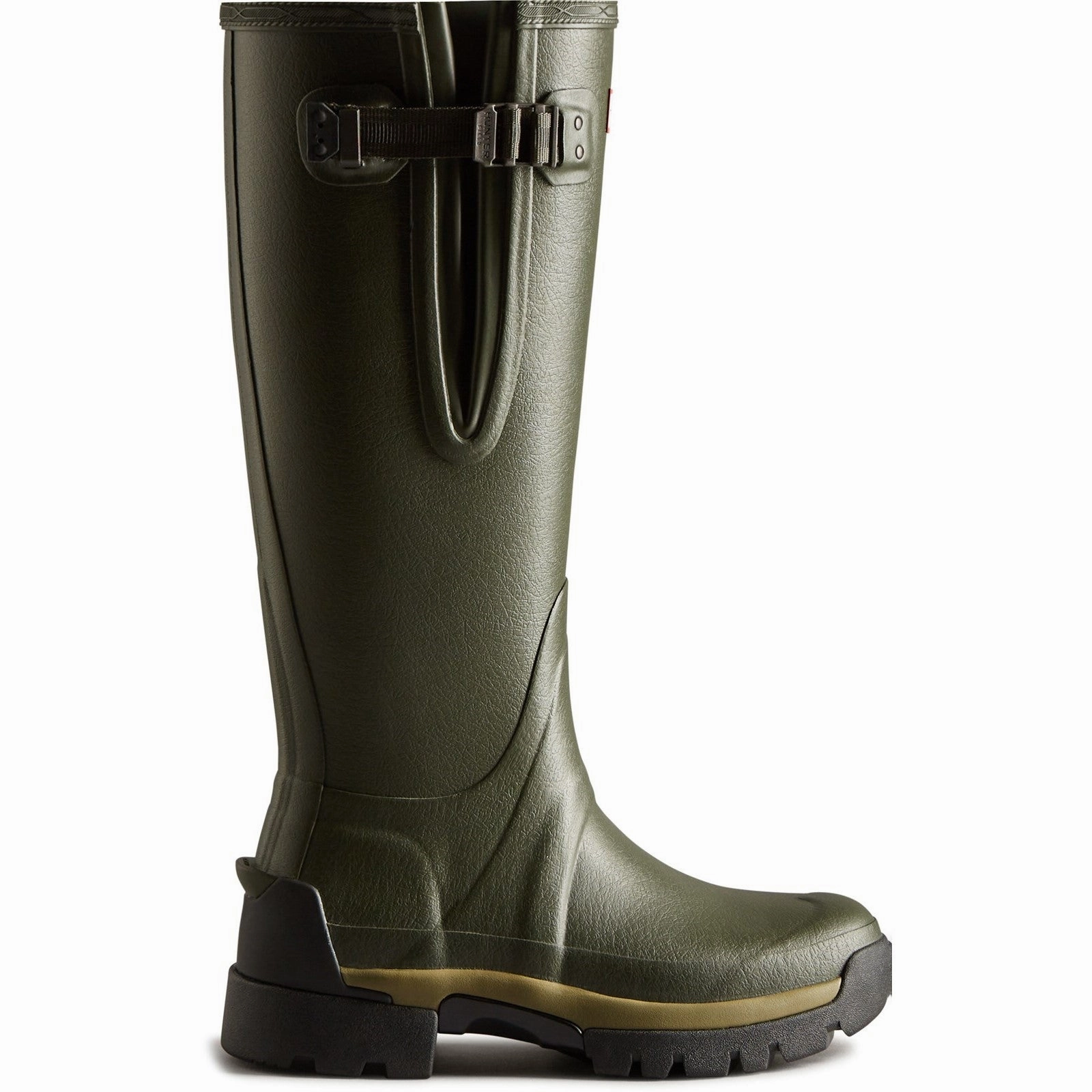 Travel Ready WFT2201RNP-DOV Balmoral Adjustable Synthetic Lined Wellington Female Dark Green