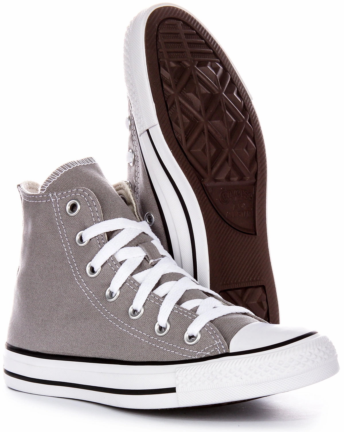 Travel Step Glide Move Converse All Star Hi Top A06561C In Grey