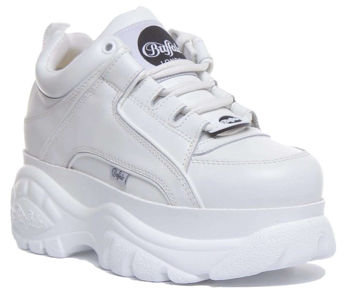 Bush Hike Quick Lifestyle Buffalo 1339-14 2.0 Platform Trainer In White