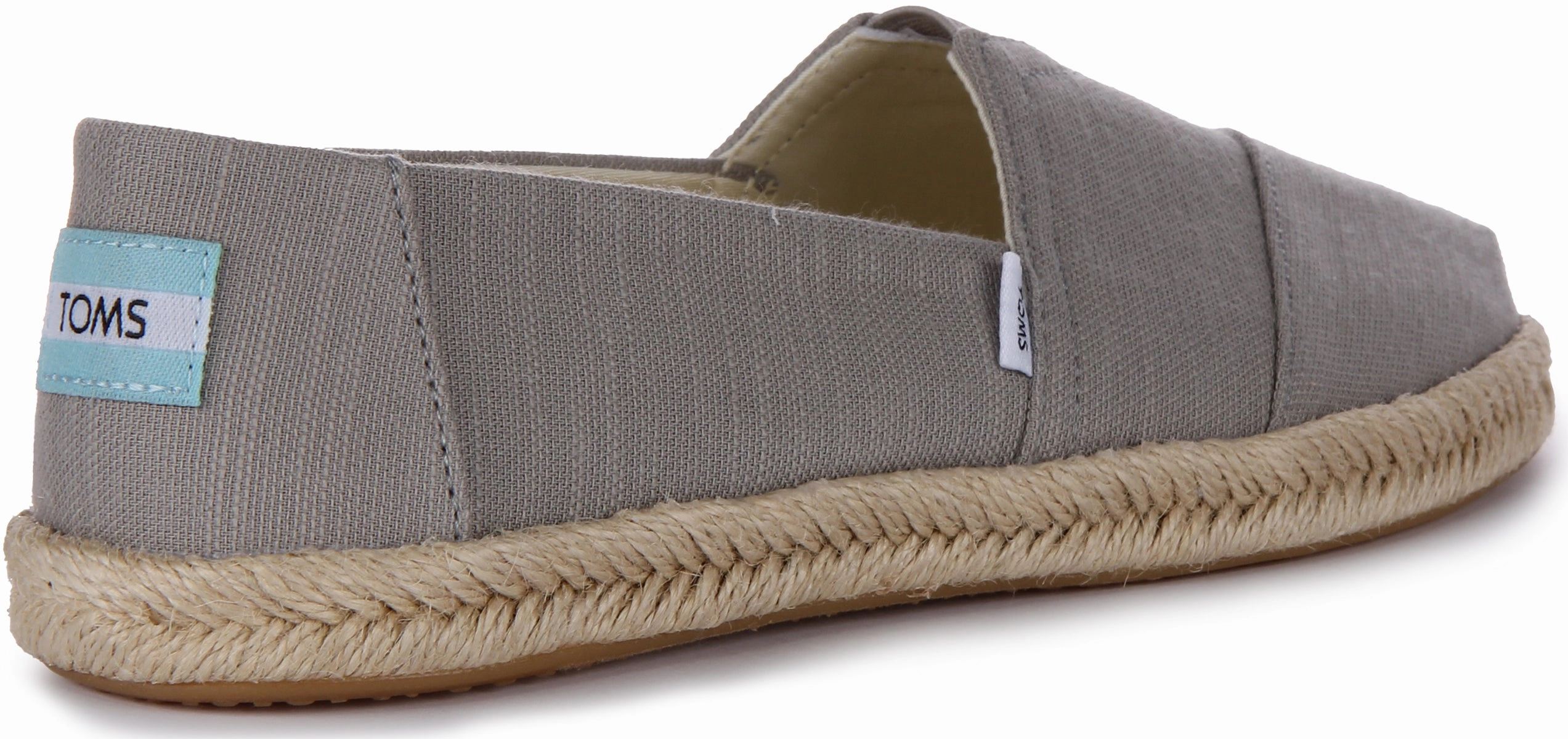 Travel Zoom Fit Toms Alpargata Recycle In Grey For Women