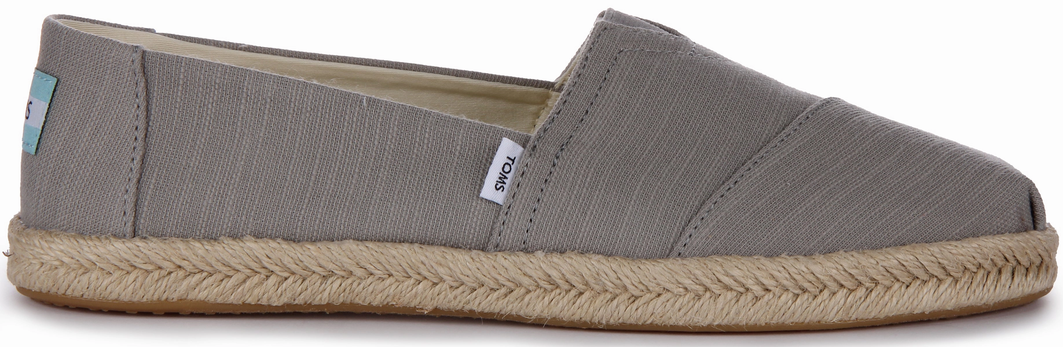 Travel Zoom Fit Toms Alpargata Recycle In Grey For Women