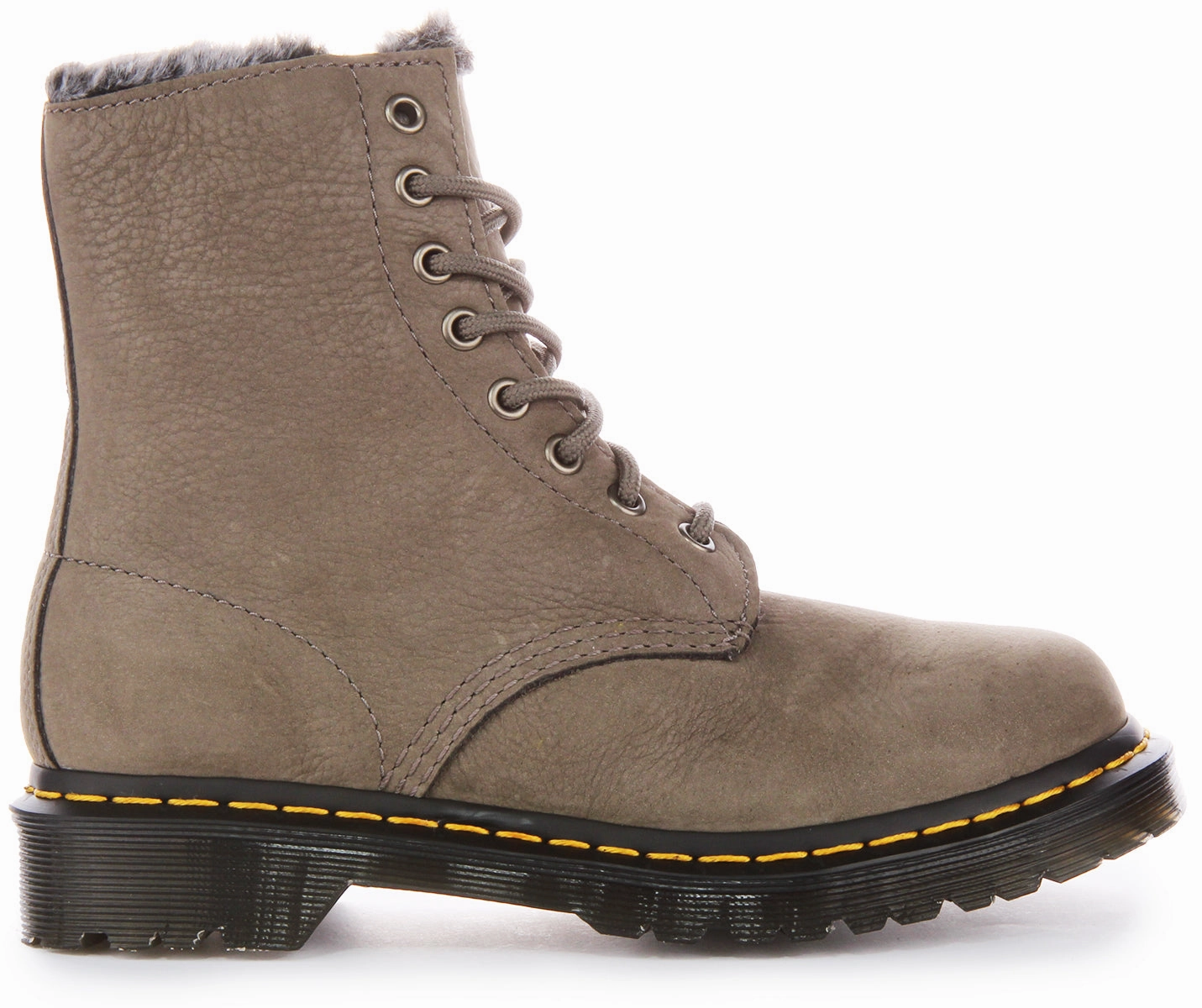 Tread Power Dr Martens 1460 Serena In Grey For Women