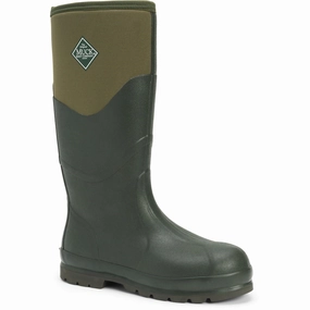 Comfort Fit Protection All Terrain Fit Muck Boots Chore 2K Rubber Moss Wellington Boots