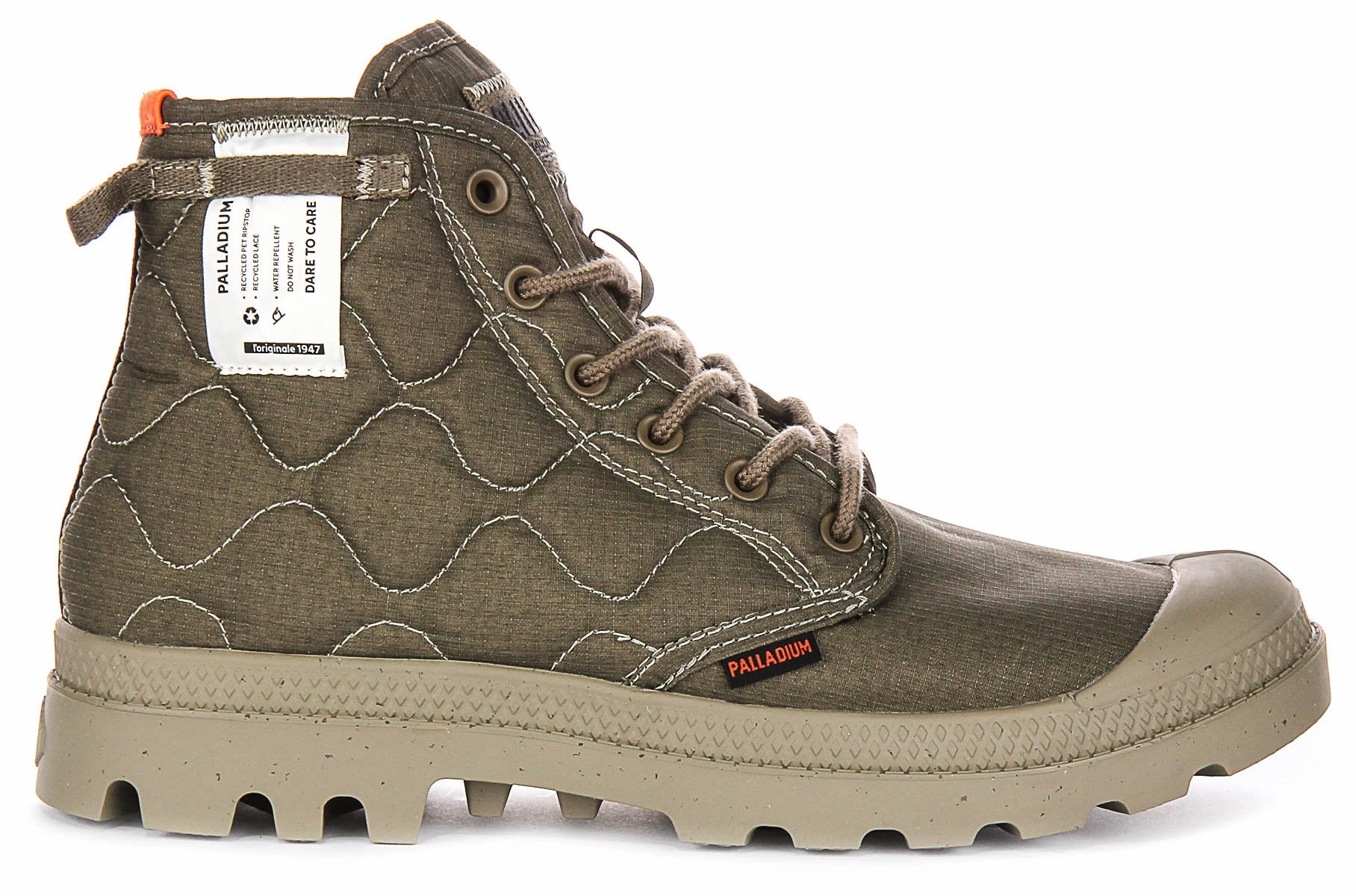 Trek Endurance Boots Palladium Pampa Re-Quiltd In Olive For Unisex