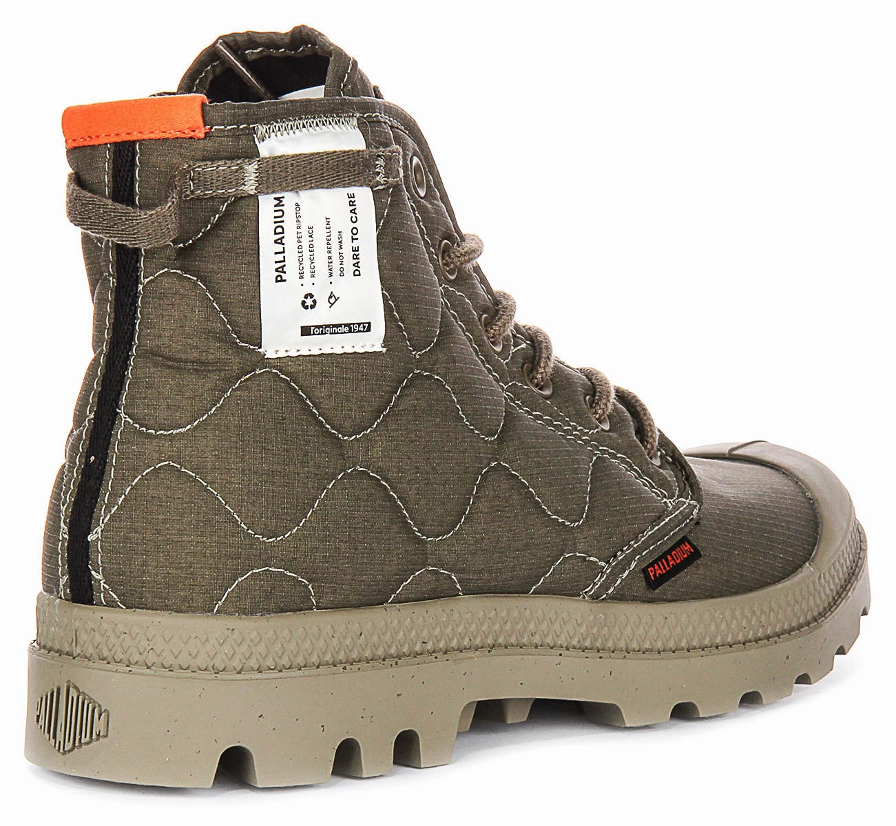 Trek Endurance Boots Palladium Pampa Re-Quiltd In Olive For Unisex