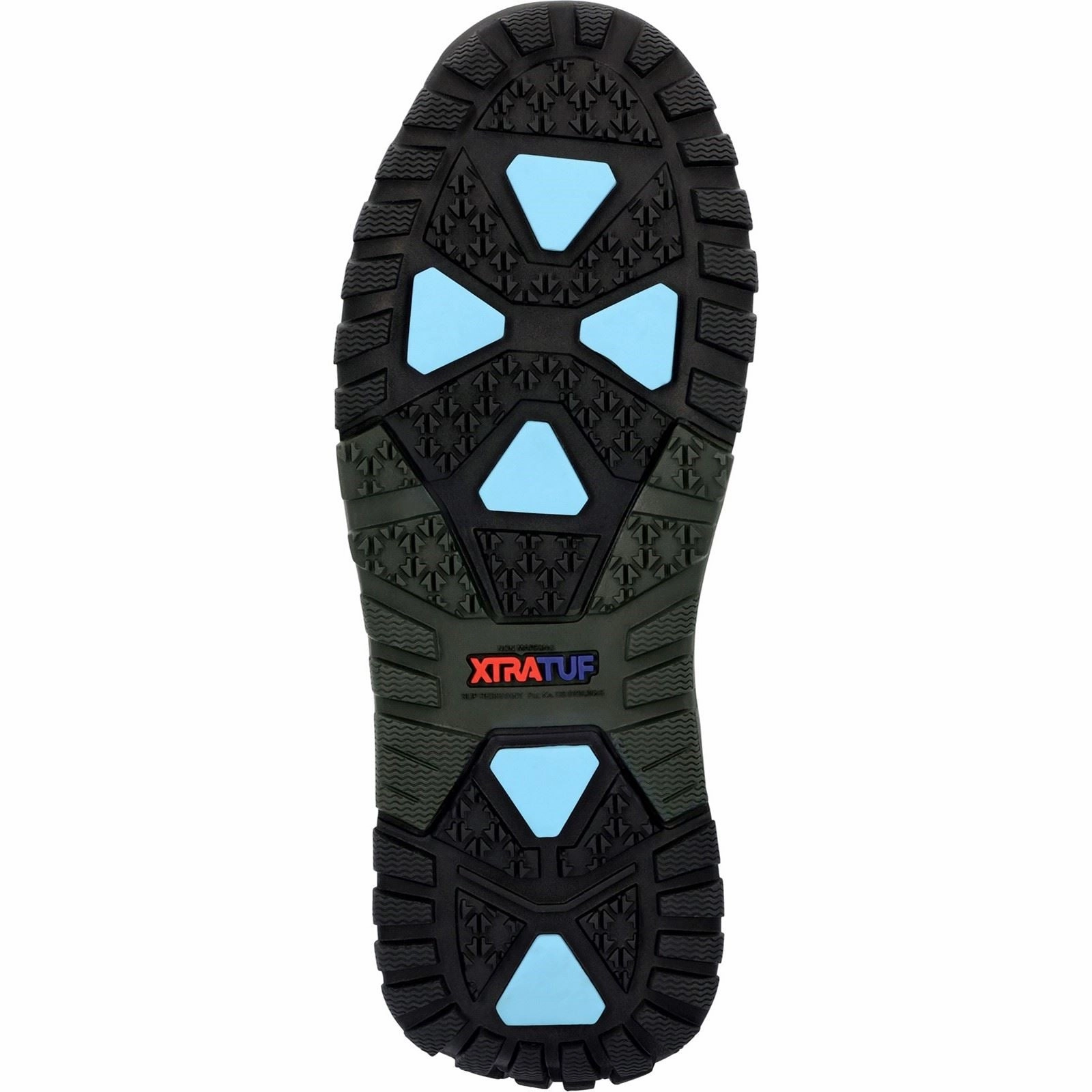 Trek Step Pro Xtratuf ADB Ice Rubber Green Wellington Boots