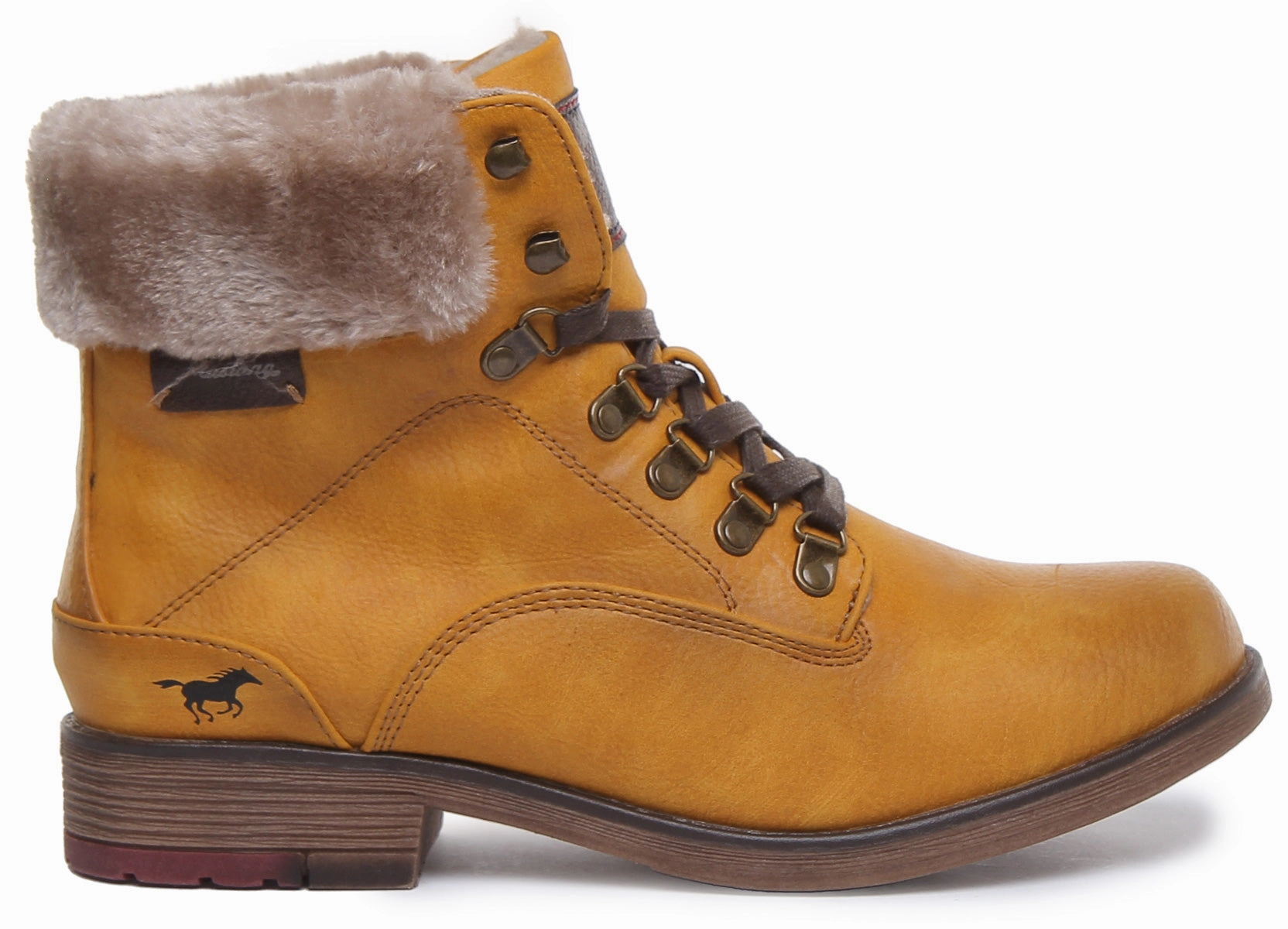 Trekking Endurance Mustang 1295-609 In Yellow For Womens