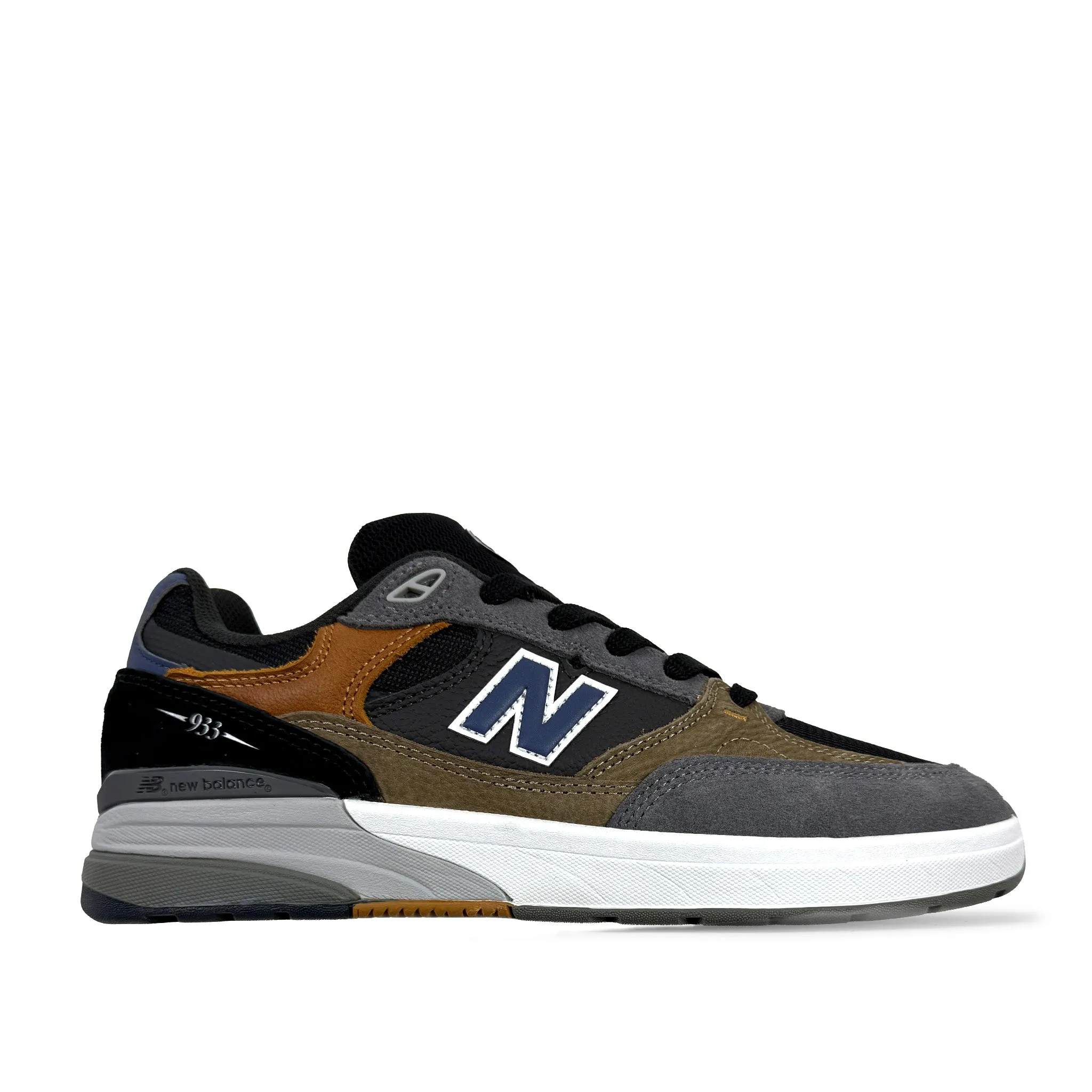 Trend-Driven New Balance Numeric Andrew Reynolds 933MLT Tan/Grey/Suede Nubuck