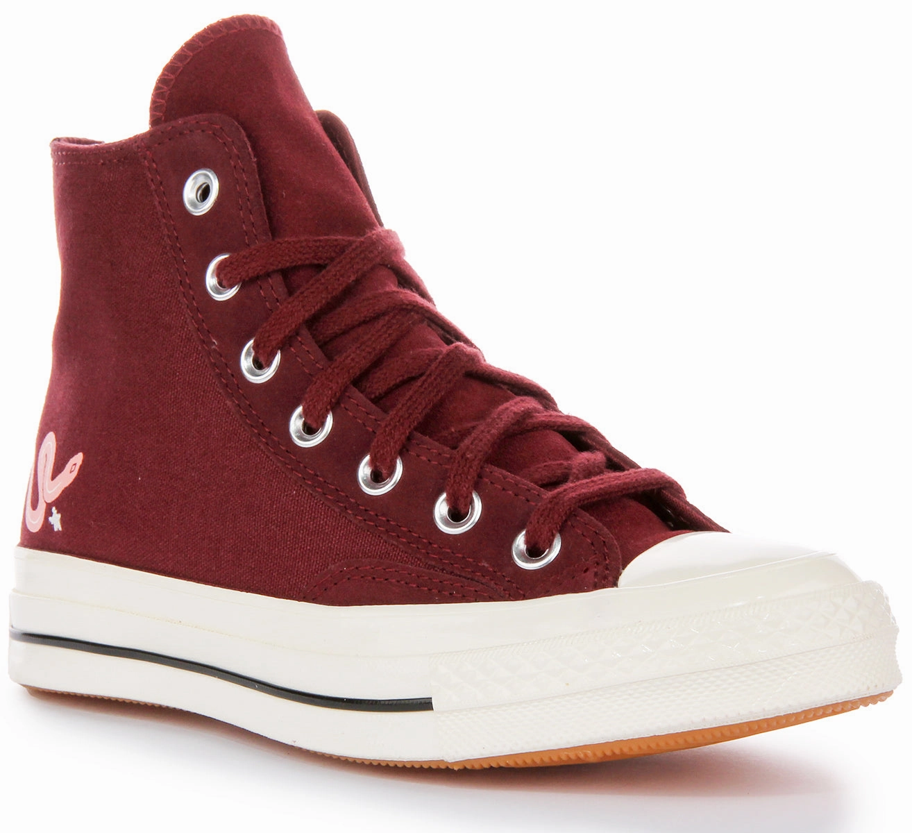 Versatile Design Converse Chuck 70s Hi A09164C In Burgundy For Women