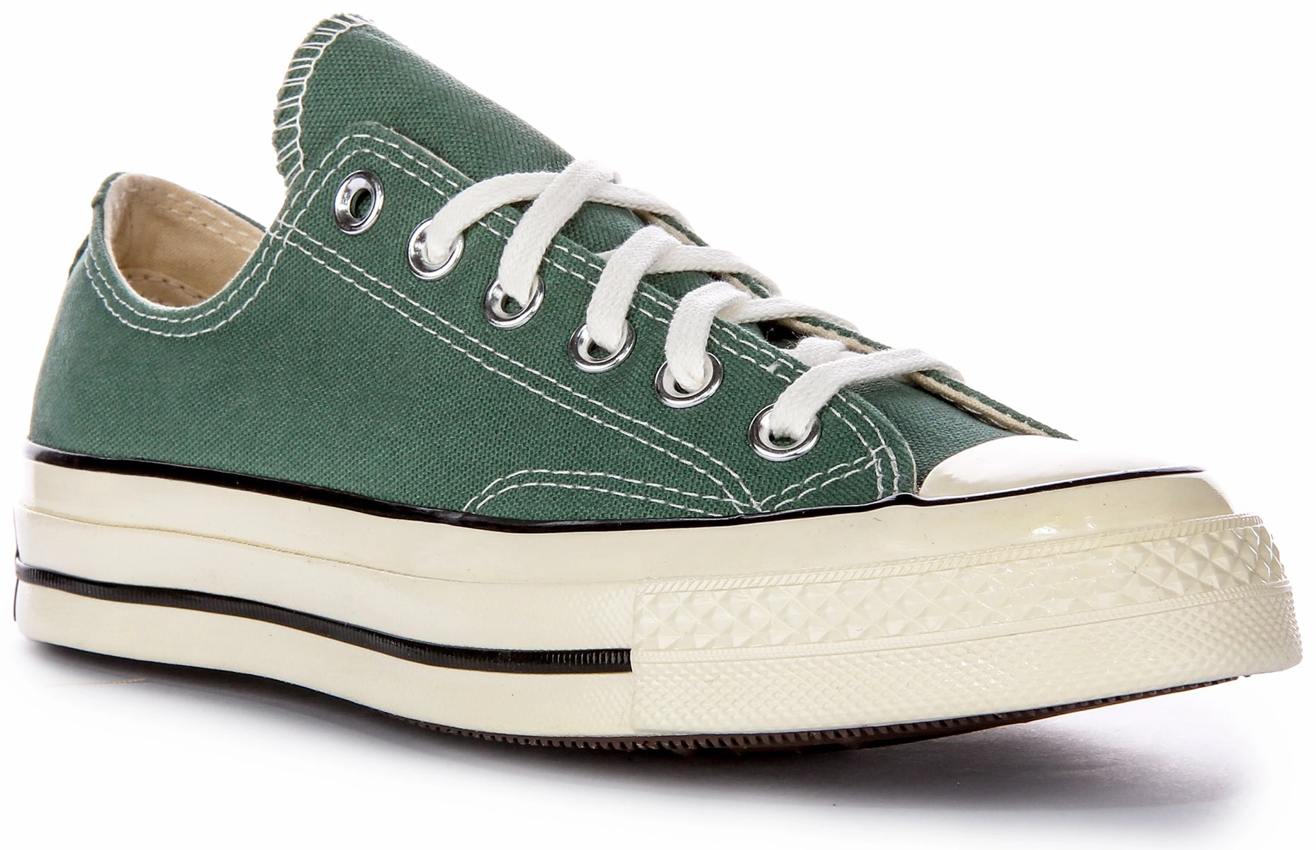 Converse Chuck 70s Low A06524C In Green Easy To Clean Speed Driven