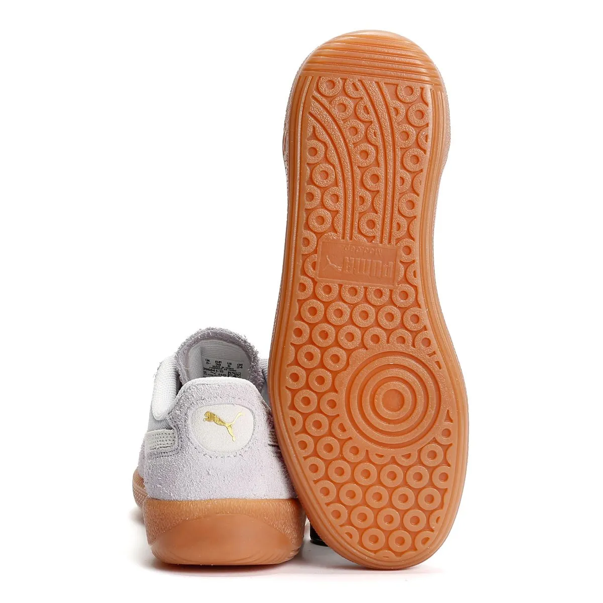 True Comfort Puma Palermo Leather Women's Vintage Lilac / White Trainers