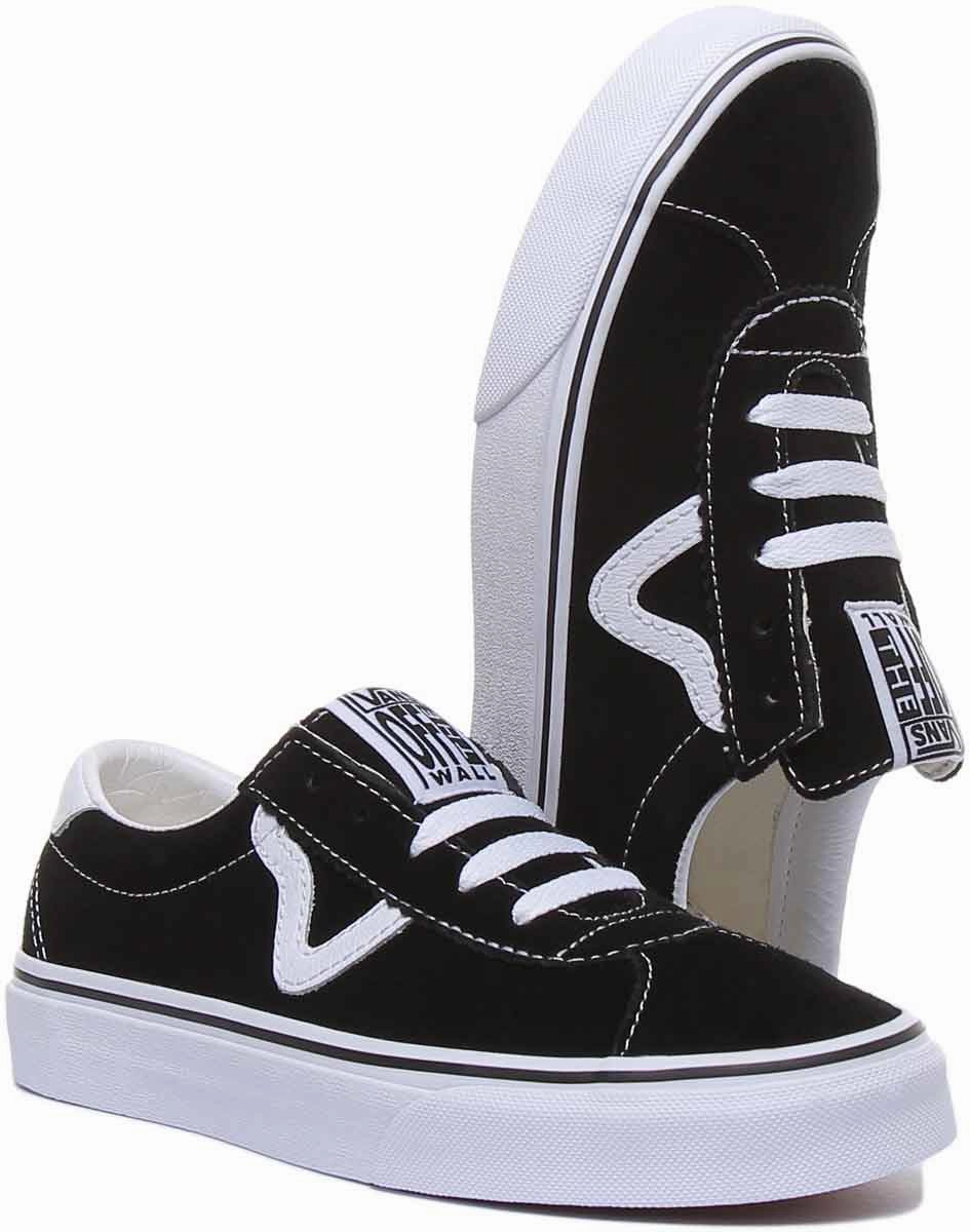 Turbo Sole Vans Classic Vans Sport In Black White For Women