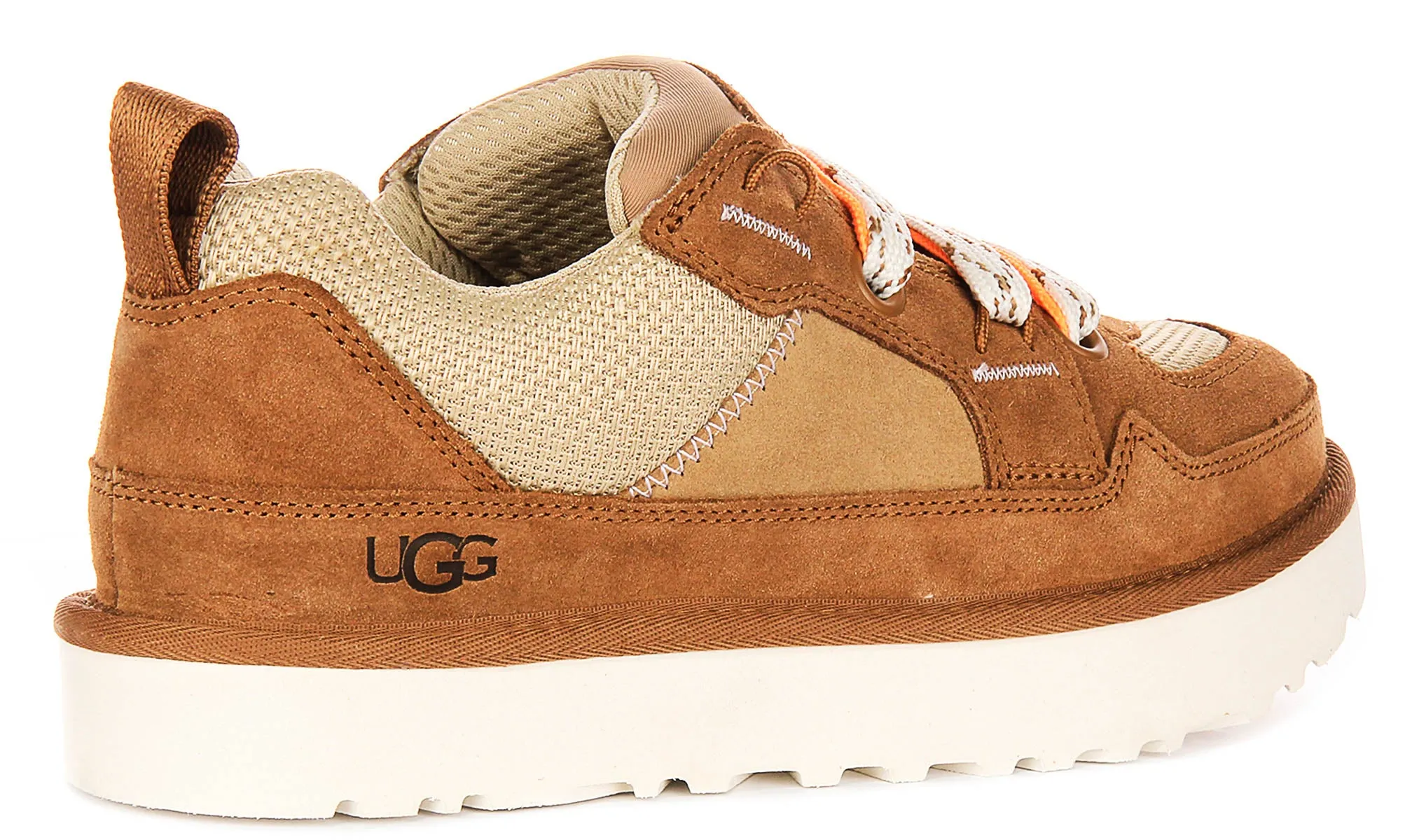 Ugg Australia M Lo Lowmel In Brown Beige For Men Silent Tread