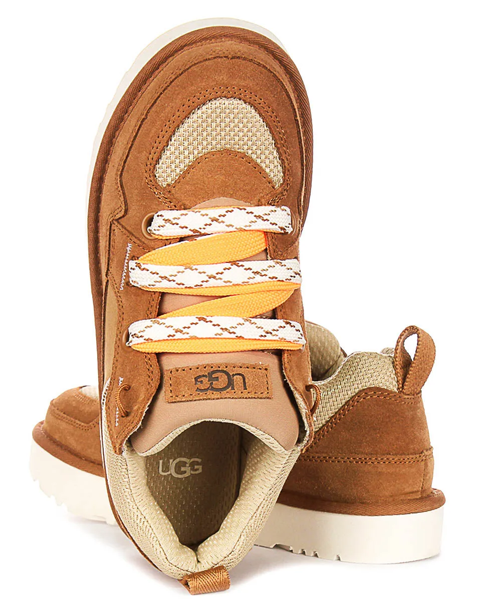 Ugg Australia M Lo Lowmel In Brown Beige For Men Silent Tread