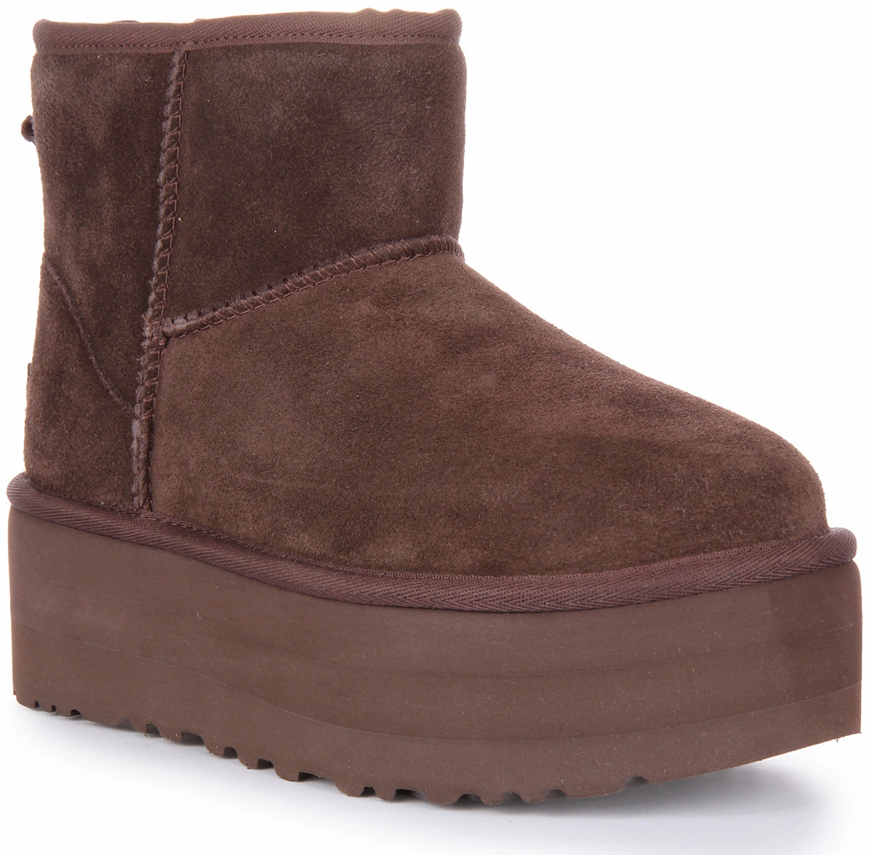 play time Soft White Ugg Australia Classic Mini Platform In Brown
