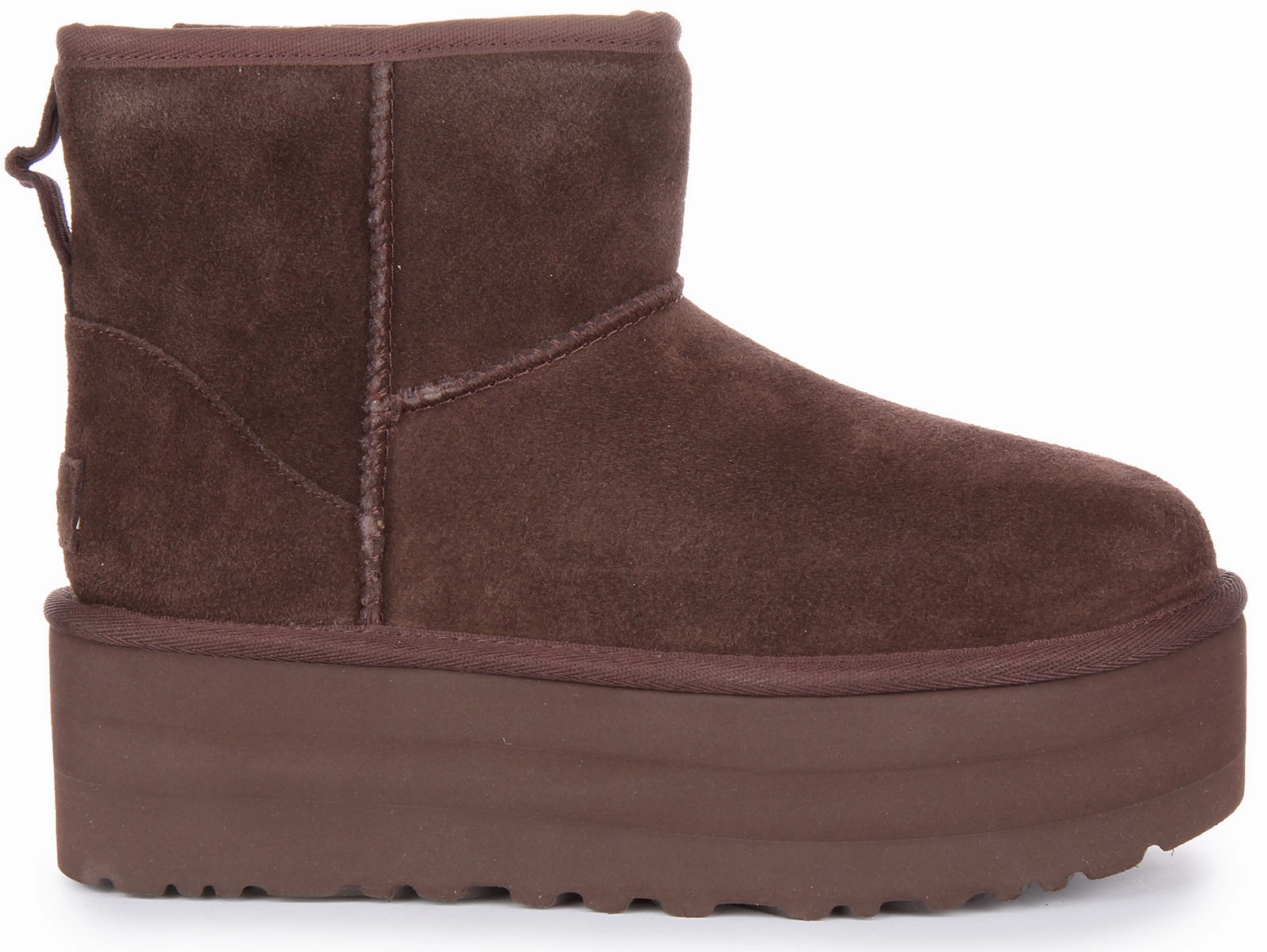 Ugg Australia Classic Mini Platform In Brown Quick Walk-Step