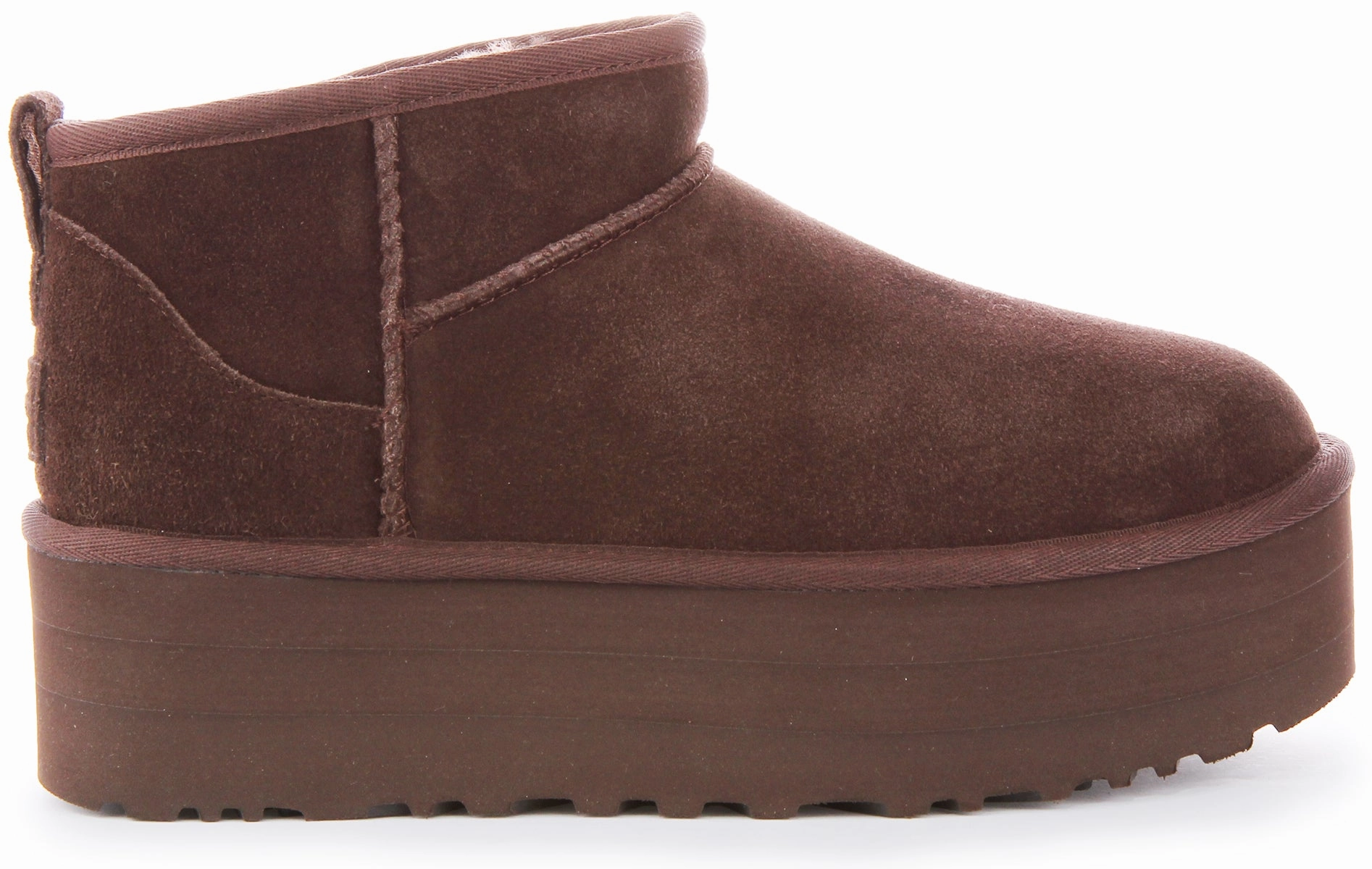 Ugg Australia Classic Ultra Mini In Dark Brown For Women Swift Flow