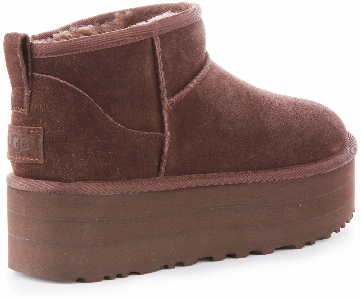 Ugg Australia Classic Ultra Mini In Dark Brown For Women Swift Flow