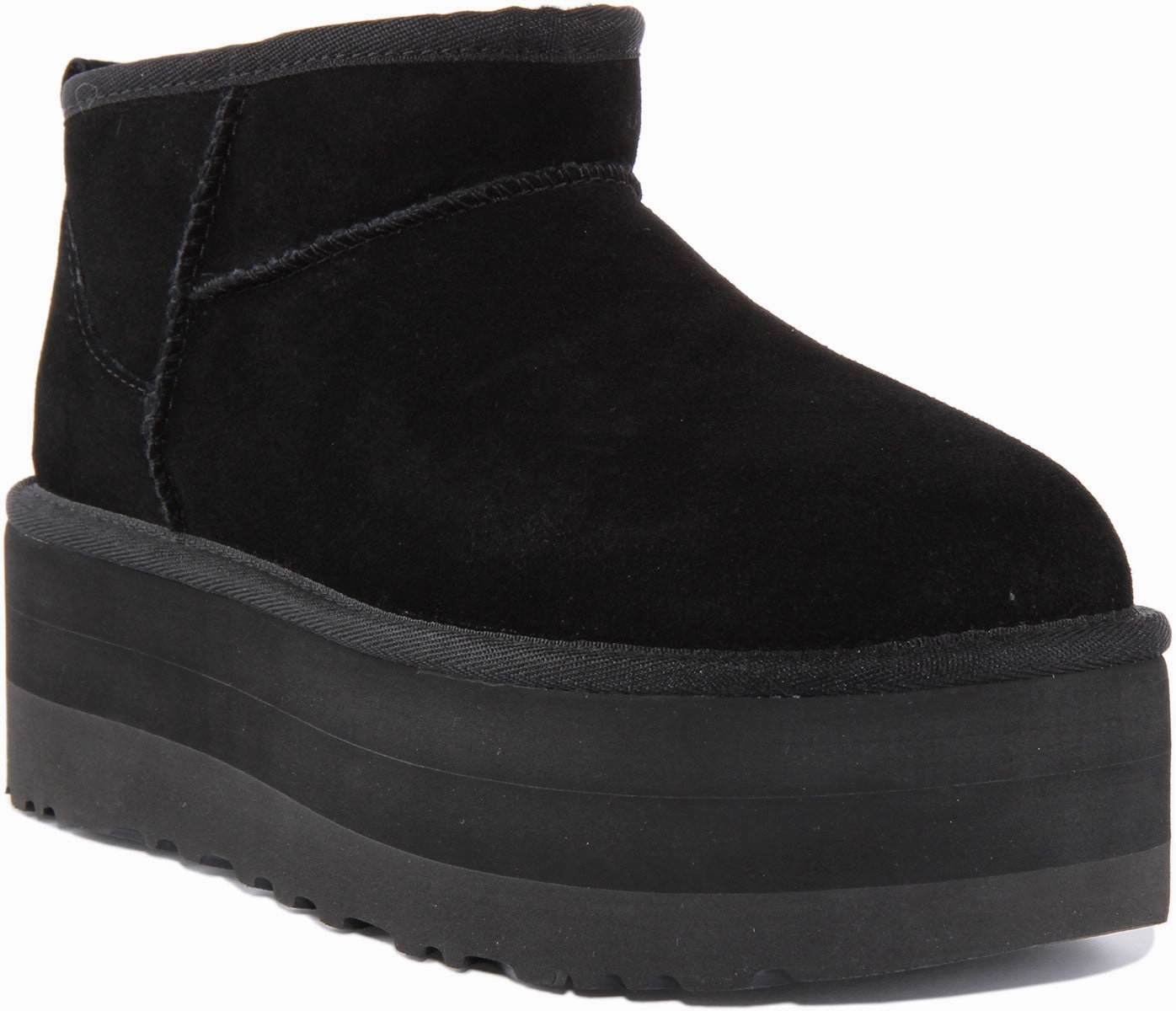 Ugg Australia Classic Ultra Mini Platform In Black For Women Countryside Walk
