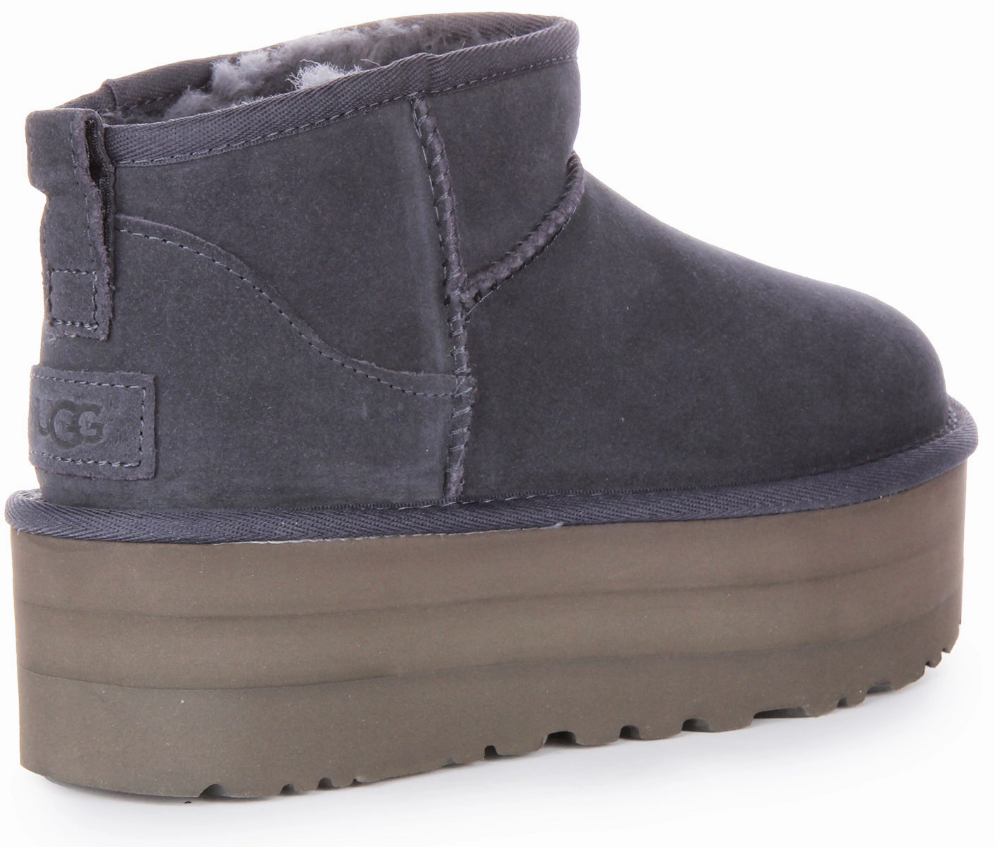 Ugg Australia Classic Ultra Mini Platform In Navy For Women Daily Fashion