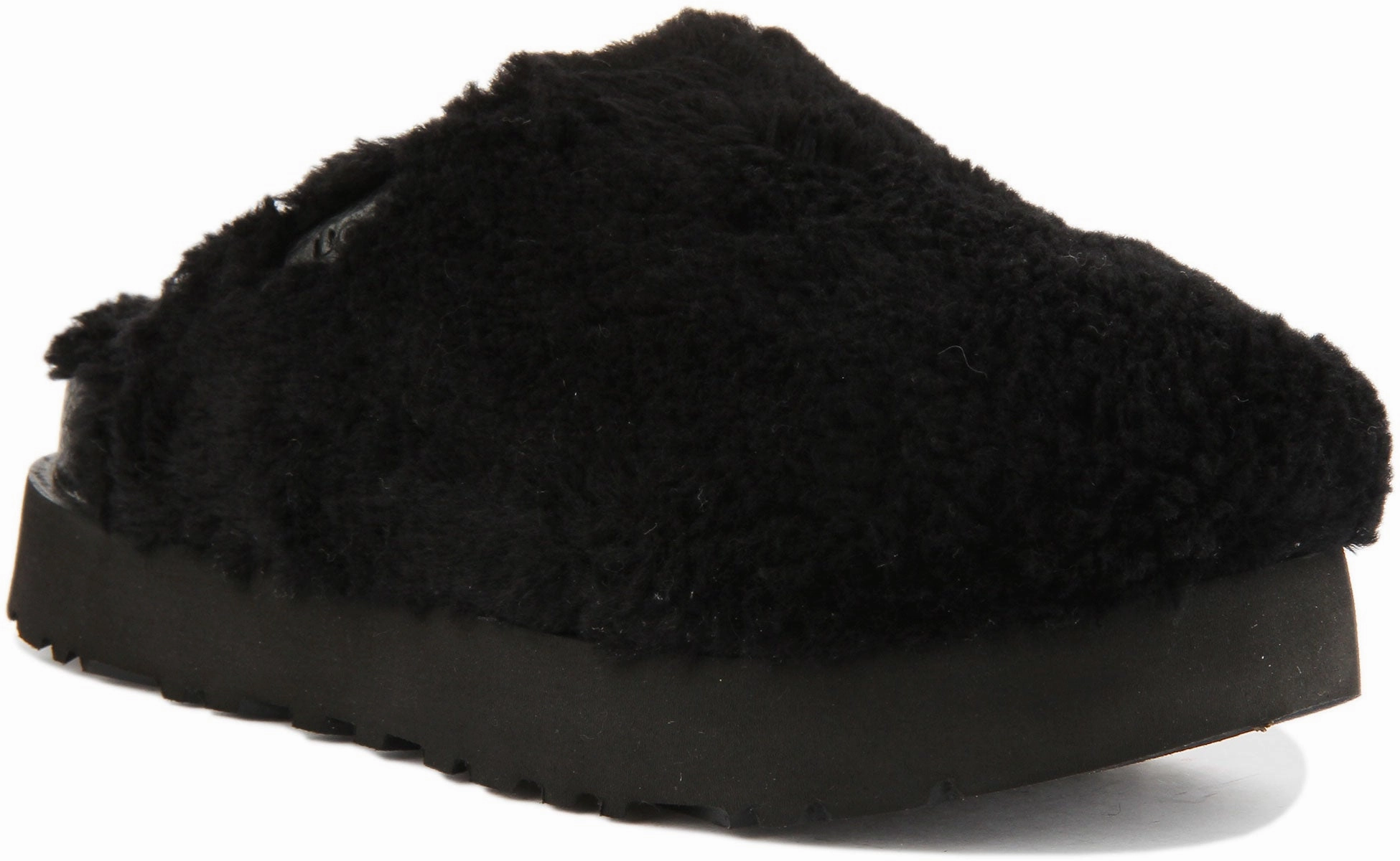 Ugg Australia Fuzz Sugar In Black For Women Evening Pace
