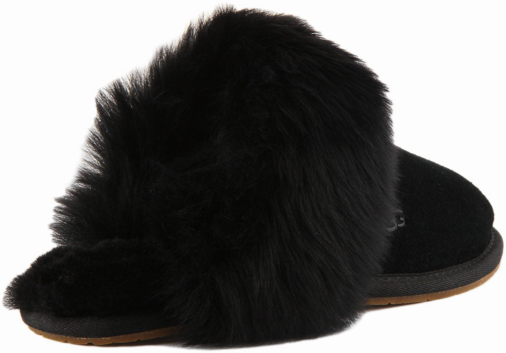 Ugg Australia Scuff Sister In Black For Women Modern Travel Comfort