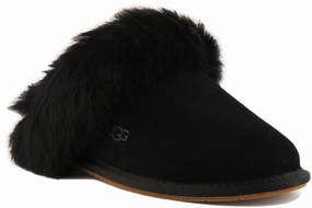Plain Step Ugg Australia Scuff Sister In Black For Women