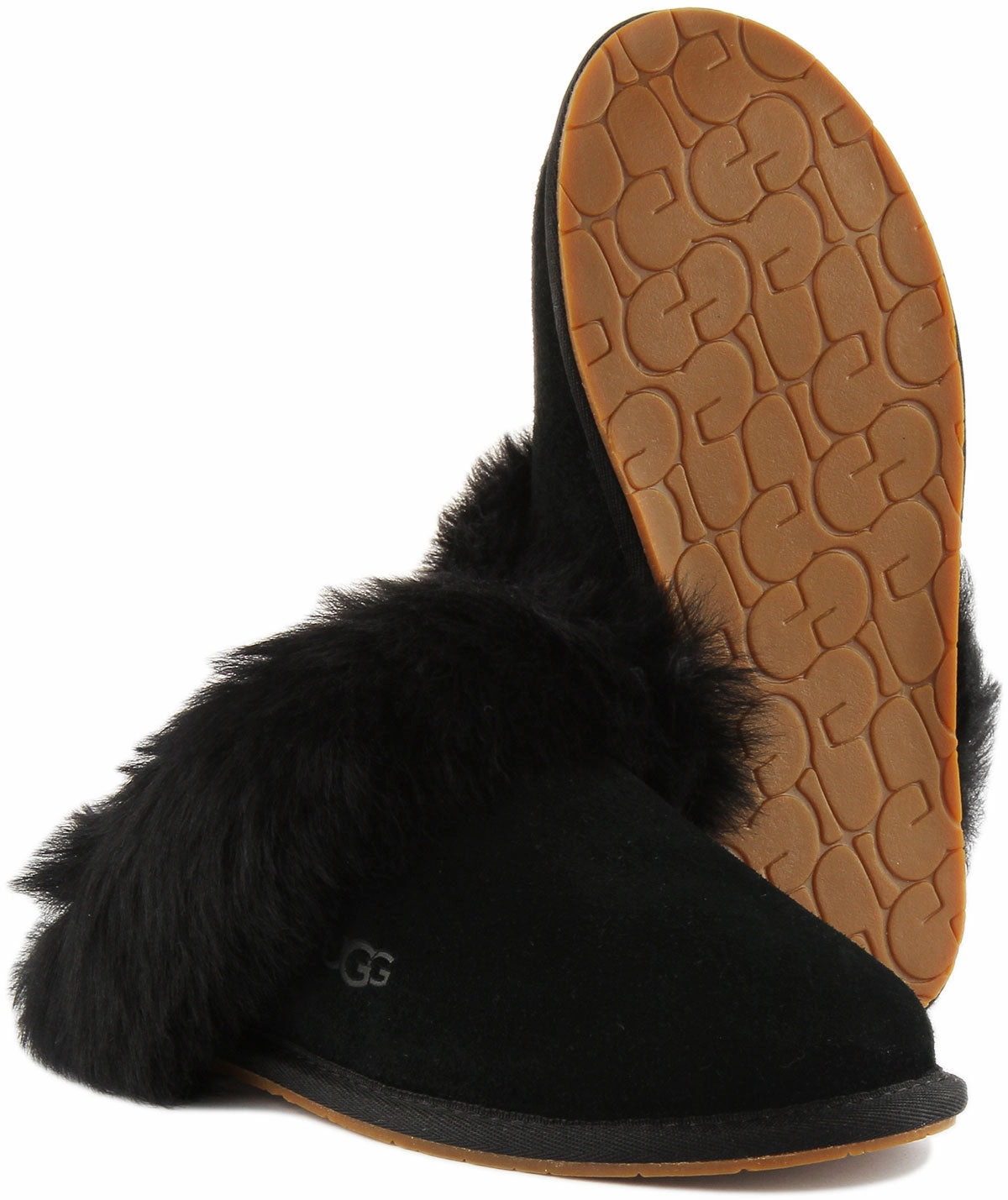 Ugg Australia Scuff Sister In Black For Women Modern Travel Comfort