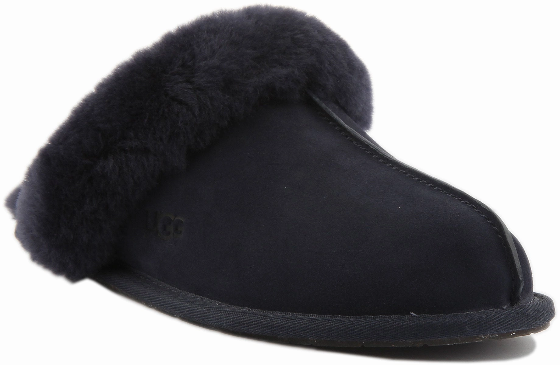 Ugg Australia Scuffette II Slippers In Navy For Women Bridge Jog