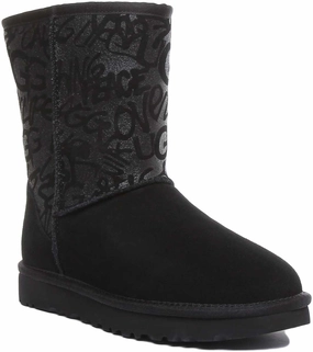 Ugg Australia Short Sparkle In Black Trail Fit Trail Journey