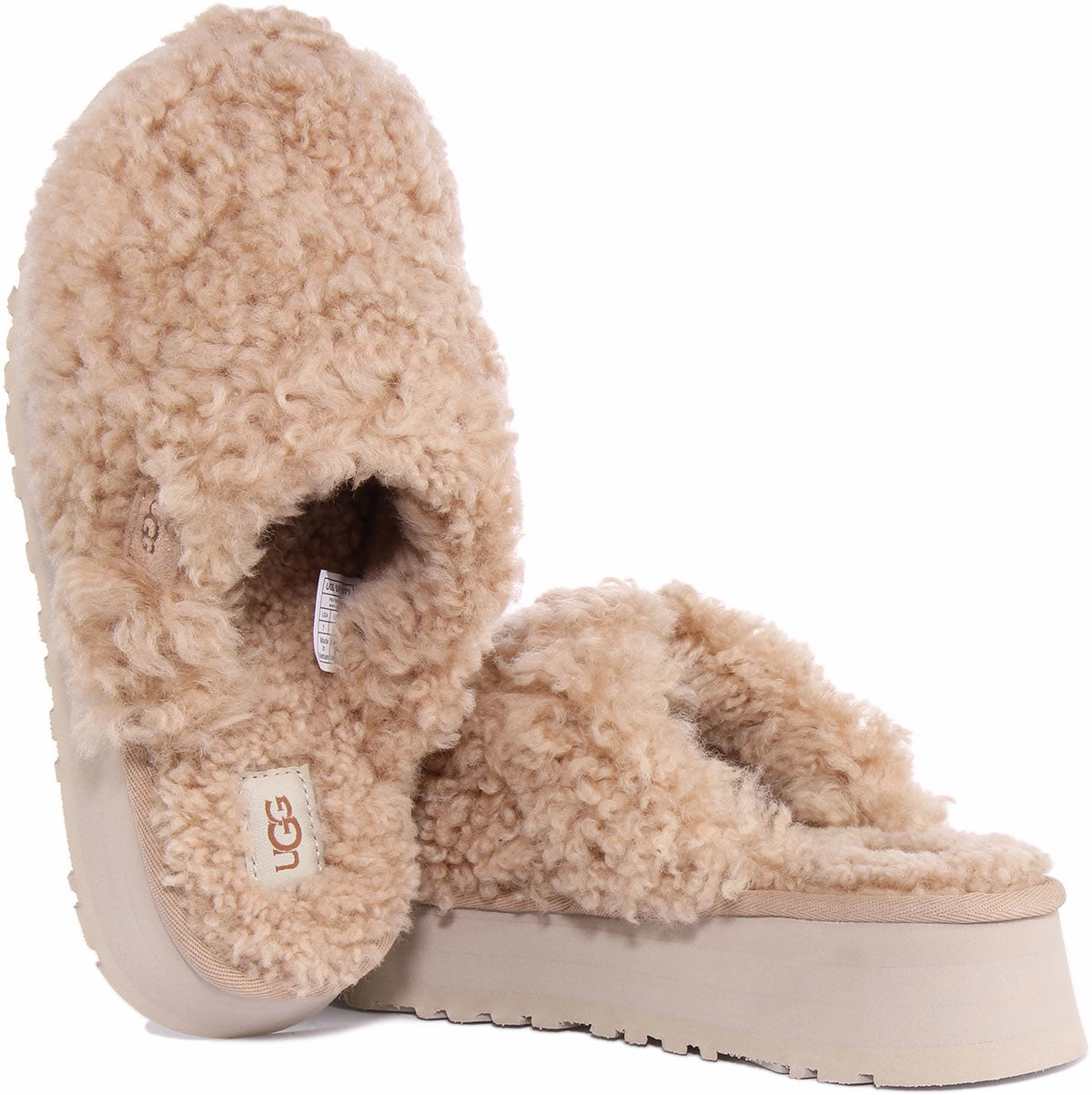 Ugg Australia W Maxi Cury In Sand For Women Urban Step Glide-In